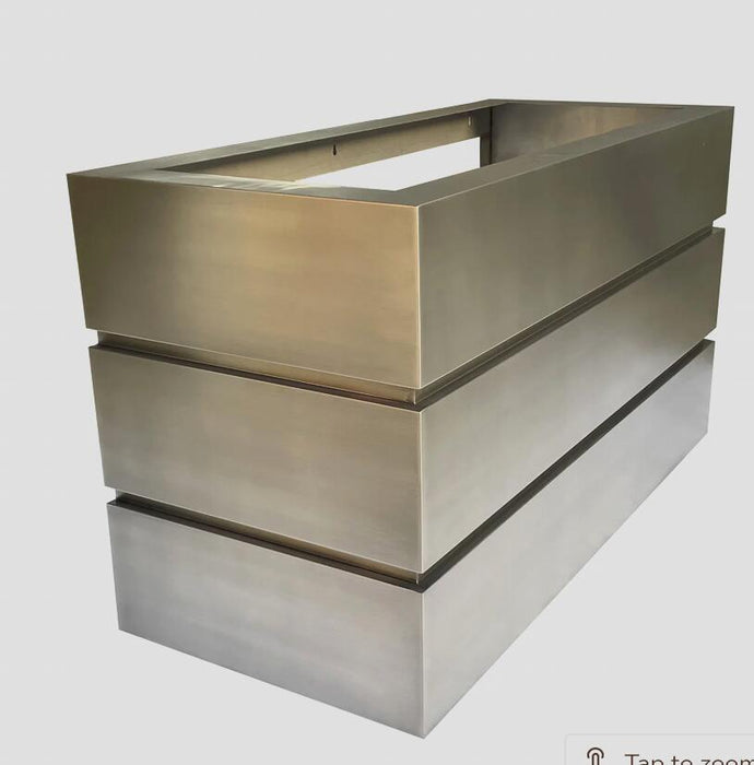 RHM Modern Box Customized Stainless Steel Kitchen Hood for Tim's Project
