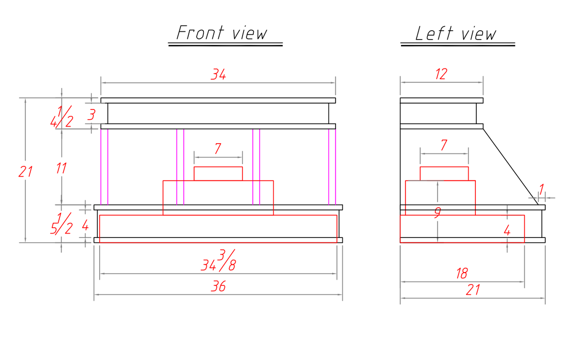 RHM Custom Copper Range Hood for Robin