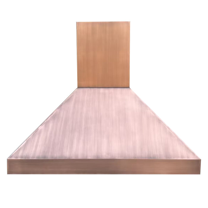 RHM Simple Chimney Copper Kitchen Hood for Laura