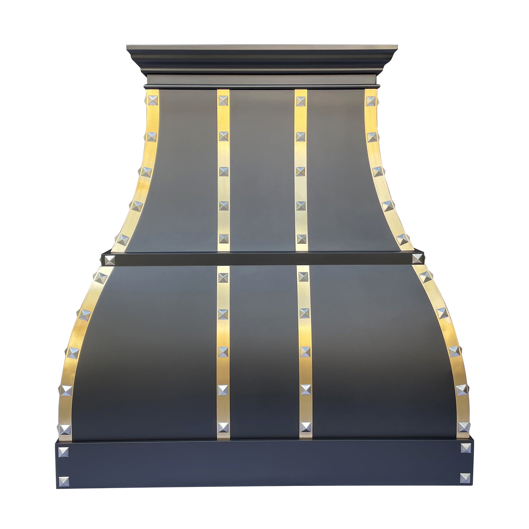 RHM Stainless Steel Custom Range Hood with Square Rivets SH1-C3B ...