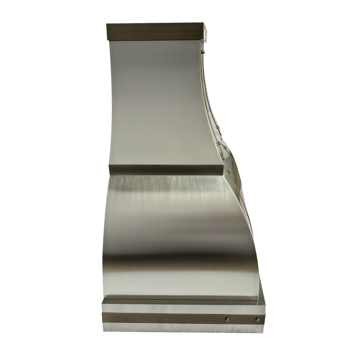 Stainless Steel Wall Mount Kitchen Range Hood 36" W x 39" H H1 (in-stock)