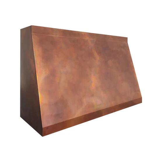 RHM Custom Copper Under-Cabinet Kitchen Hood for Becca