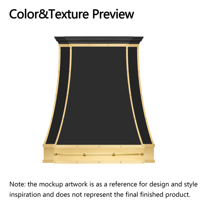 RHM Custom Metal Range Hood H33 for Richard