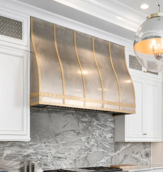 RHM Stainless Steel Custom Range Hood H-5 for Alaina