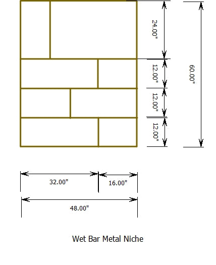 Custom Metal Shelves