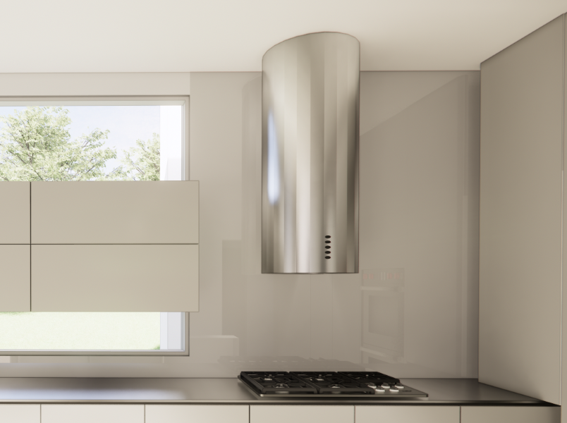 RHM Custom Stainless Steel Range Hood for Talli