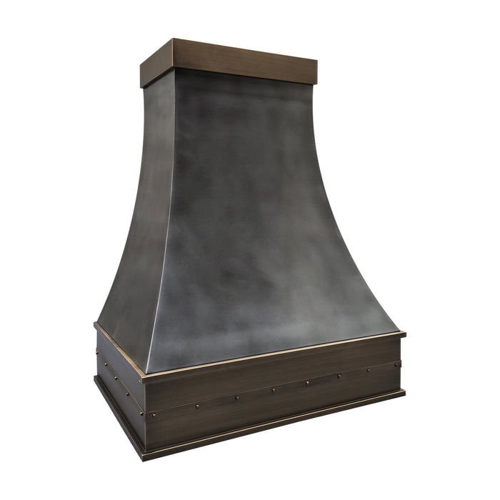rangehoodmaster darken zinc range hood