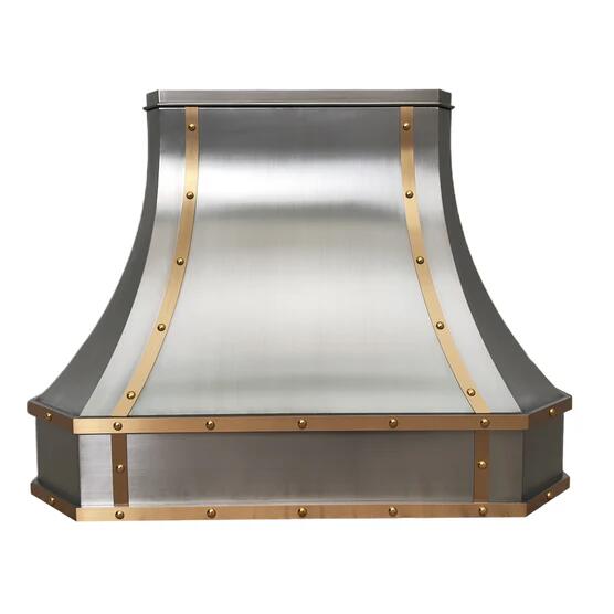RHM Custom Range Hood Stainless Steel for Stacy
