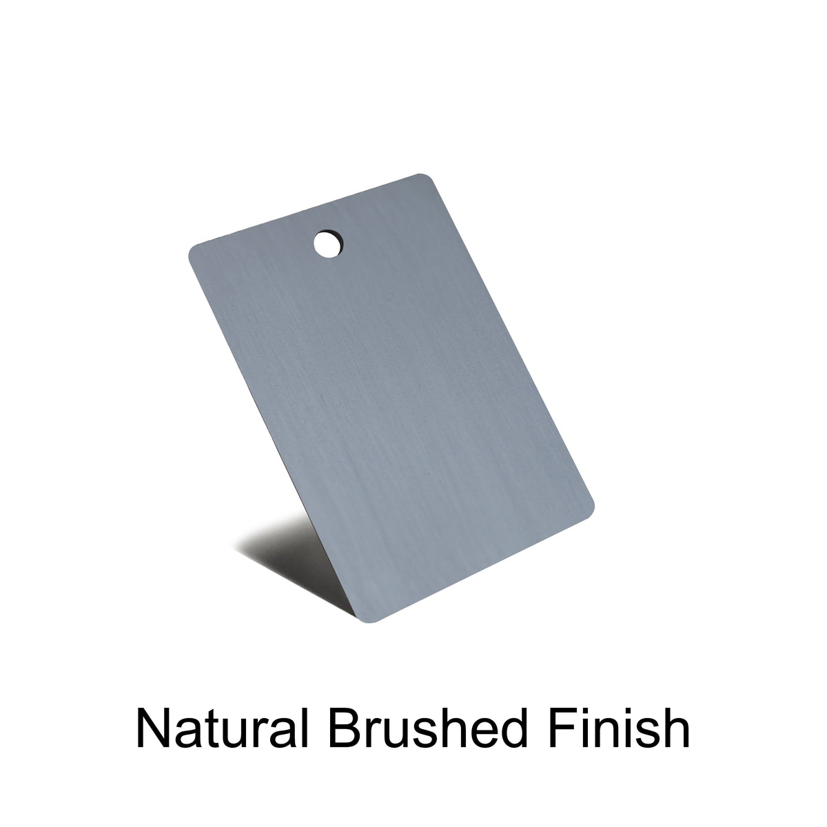 Brushed Zinc Finish Zinc Sample for Zinc Range Hood — Rangehoodmaster