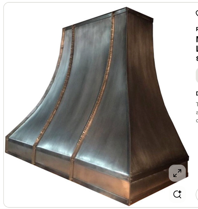 RHM Custom Range Hood for April's Project