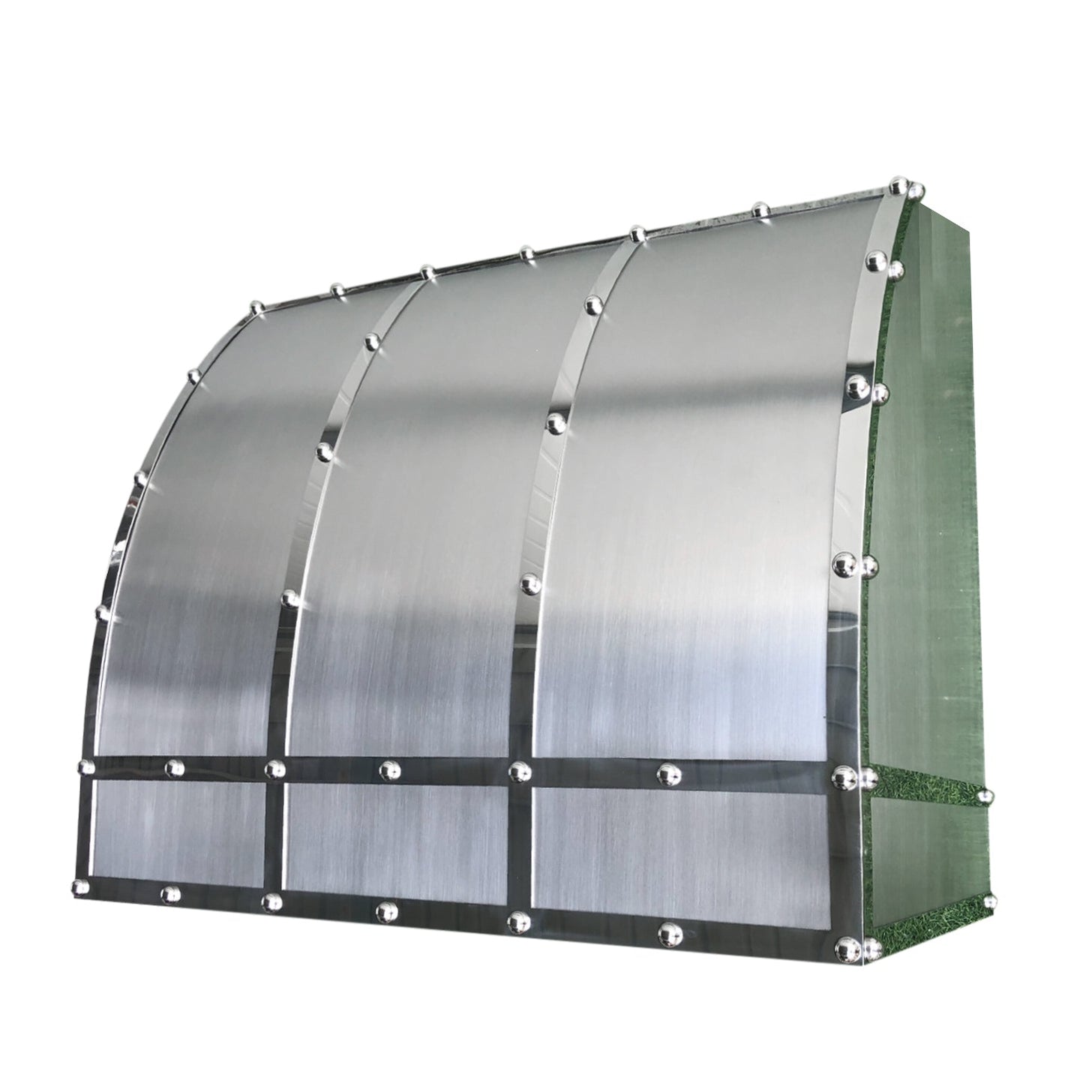 Barrel Shaped Custom Stainless Steel Kitchen Hood for Catherine