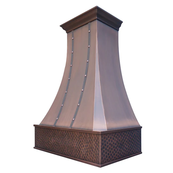 RHM Custom Copper Kitchen Range Hoods for Sara's Project