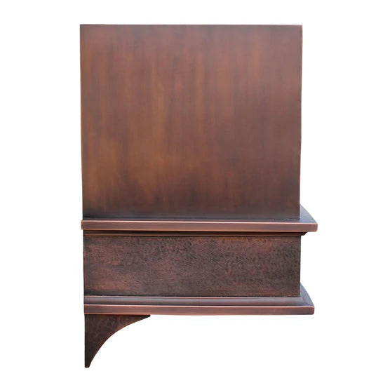 RHM Heritage Box Shape Custom Designer Copper Kitchen Hood CT-VH28SH