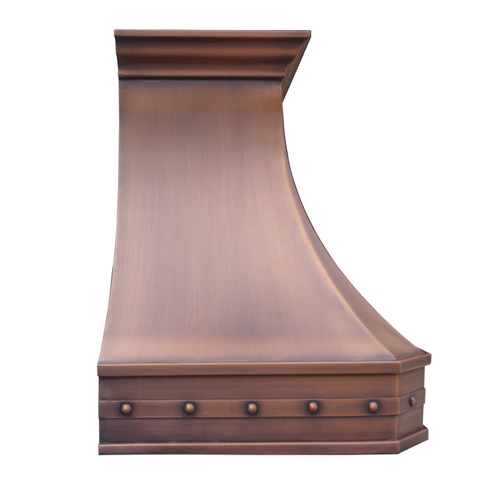 CT-VH03TR Copper Range Hood Copper Tailor