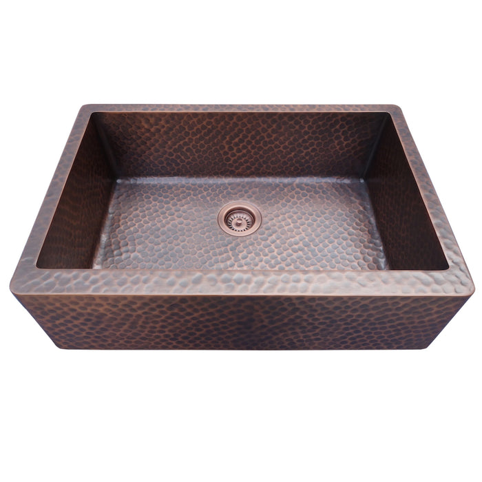 Custom Copper Undermounted Kitchen Sinks Single Bowl for Mike