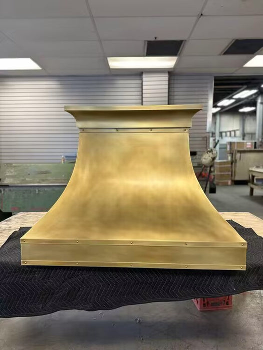 RHM Custom Brass Range Hood H35 for Dena