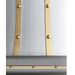 Stainless and Brass Custom Range Hood SH3-C2BTRM