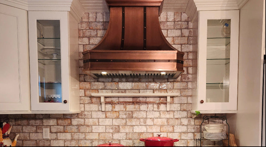 custom copper range hoods at RangeHoodMaster