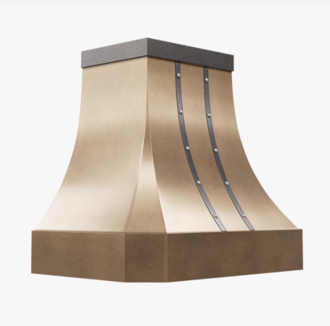 RHM Stainless Steel Custom Range Hood H3 for Bandeep
