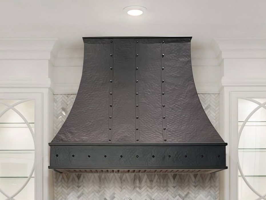 RHM Classic Custom Copper Range Hood for Caroline