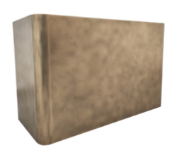 RHM Antique Brass Stove Hood Box Design for Kelia's Project