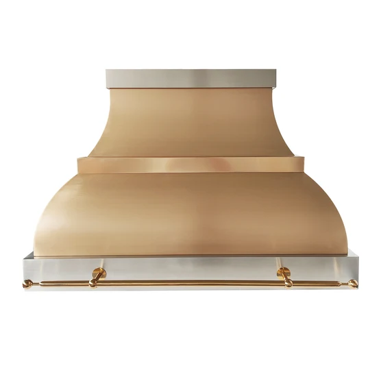 RHM Custom Brass Range Hood H1 for Ellie's Project