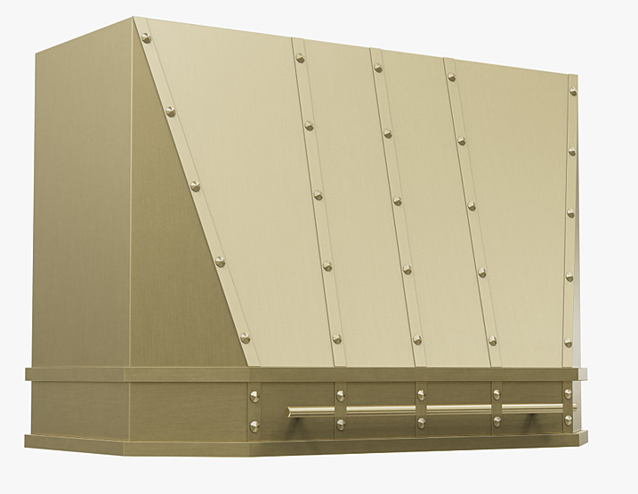 RHM Custom metal range hood H5-custom ribs style for linda-50% balance