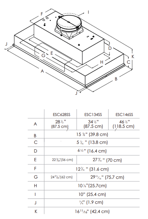 RHM-Sweep White Stainless Steel Custom Range Hood with Gold Trim 48W x 21D x 39H SH33-C4BTR-YK (In Stock)