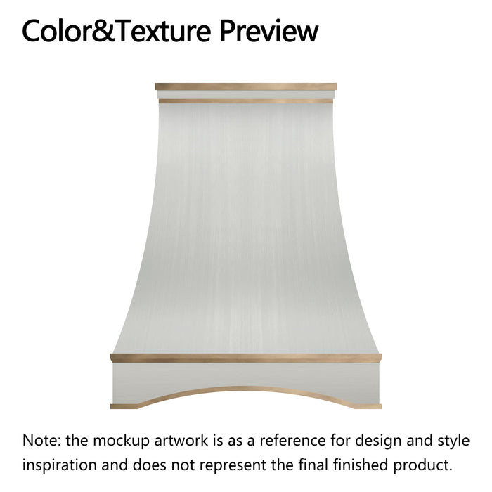 RHM Custom Metal Range Hood H3-H4V3 for Renee