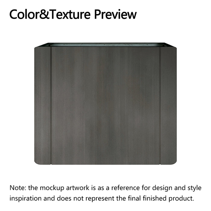 RHM Box Shaped Custom Brass Range Hood H5-RC for Julie