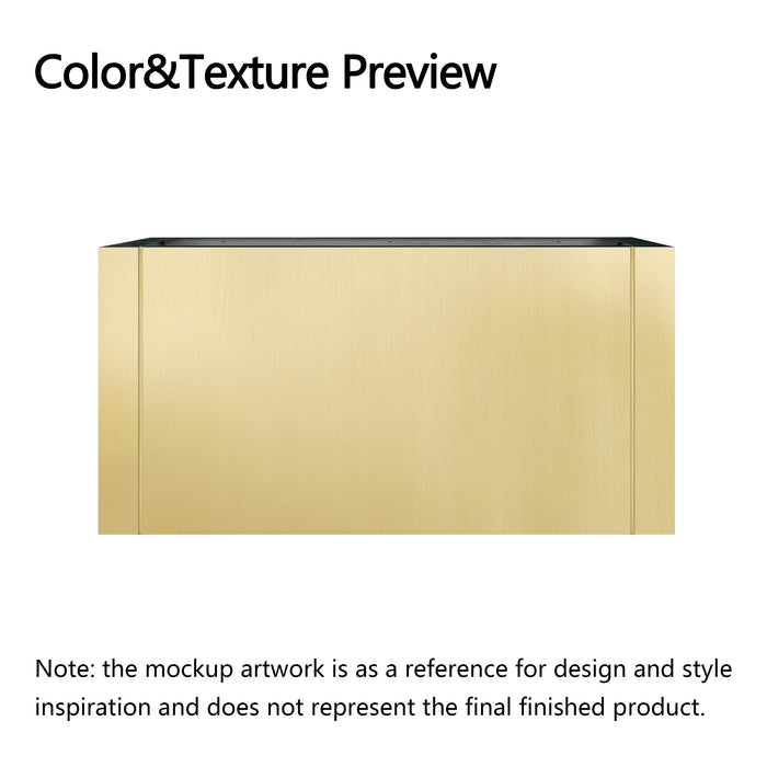 RHM Brass Stove Hood Custom Design H5 for Robin's Project