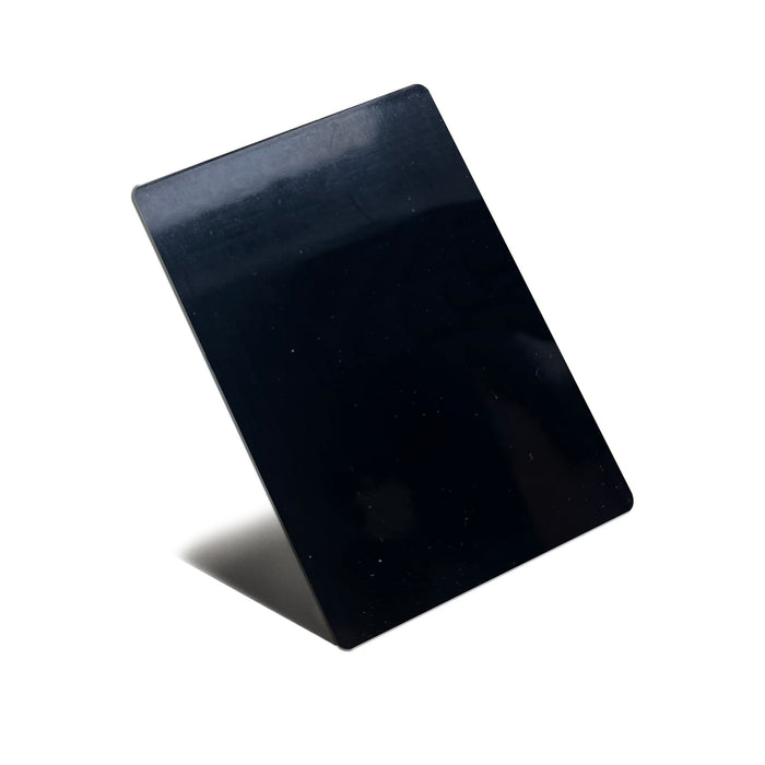 Polished Black Painting Finish Stainless Steel Sample for Stainless Steel Range Hood