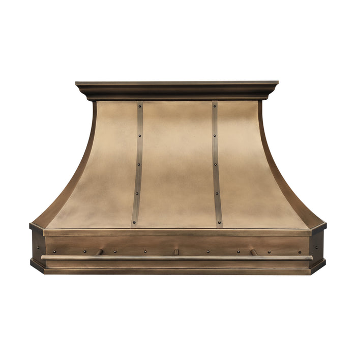 rangehoodmaster brass range hood 