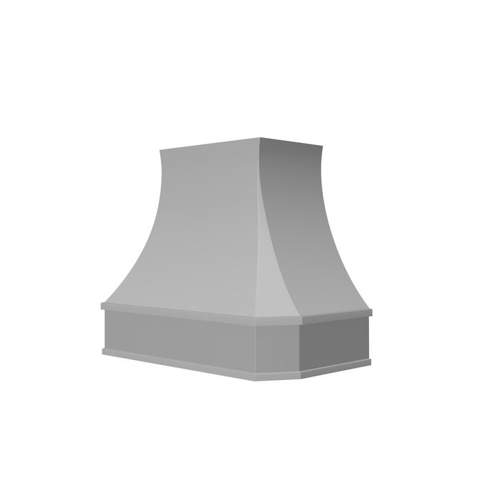 RHM Custom Brushed Stainless Steel Range Hood H3