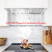 36 inches stainless steel hood ventilation system