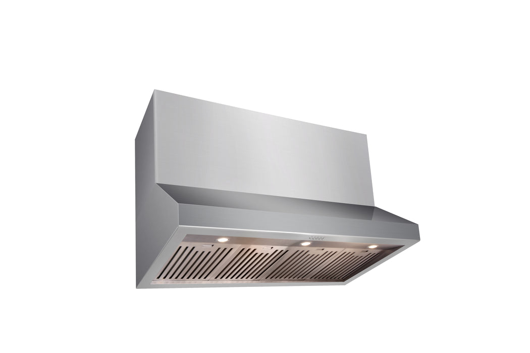 48 Inch Professional Undercabinet Range Hood with Light in Stainless Steel RHM4802
