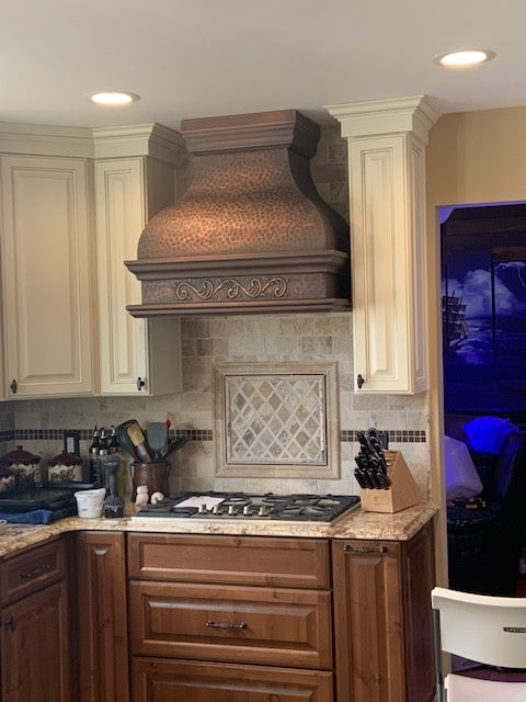 Copper Kitchen Wall Range Hood – Custom Made Products