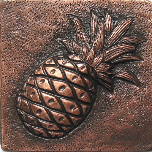 Pineapple Handmade Copper Backsplash for Kitchen