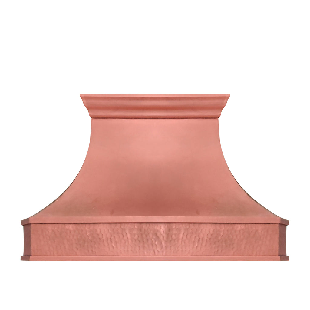 Copper Range Hoods with Clipped Corners — Rangehoodmaster