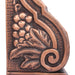 Copper Corbel and bracket,Farmhouse /Country/Rustic Style,Grape Leaves and Grape clusters Copper Tailor