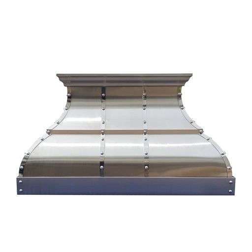 Stainless Steel Custom Wide Chimney Range Hood SH1-C4STR