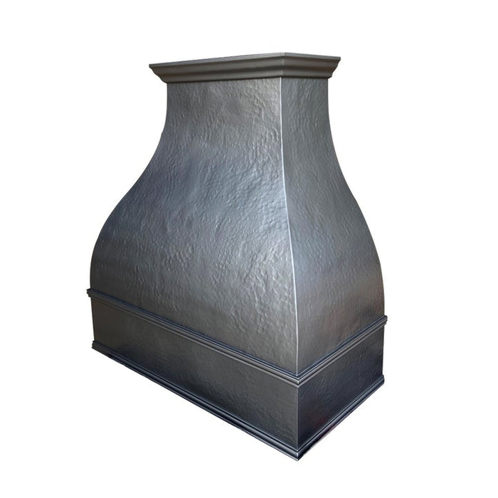 Handcrafted Copper Range Hood Wall-Mount 48''W x 24''D x 51''H VH02HS-DK (in-stock)
