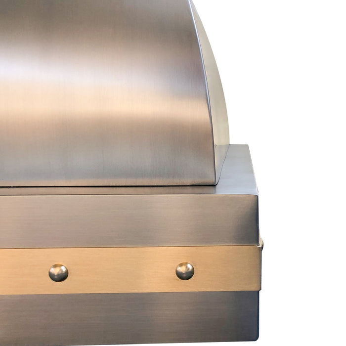 S-Curve Shaped Stainless Steel Range Hoods 