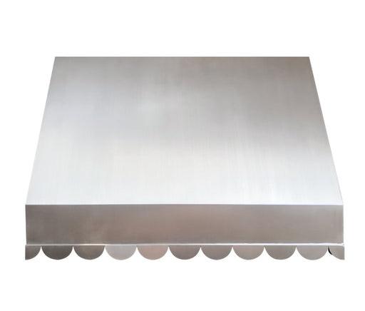 Custom Scalloped Stainless Steel Range Hood Wall-Mounted SH41