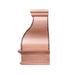 Penny Custom Copper Kitchen Hood CT-VH02TR. Mixed Texture