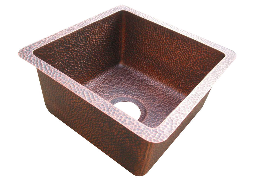 Anna° Custom Copper Bar Sink - Copper Tailor — Rangehoodmaster