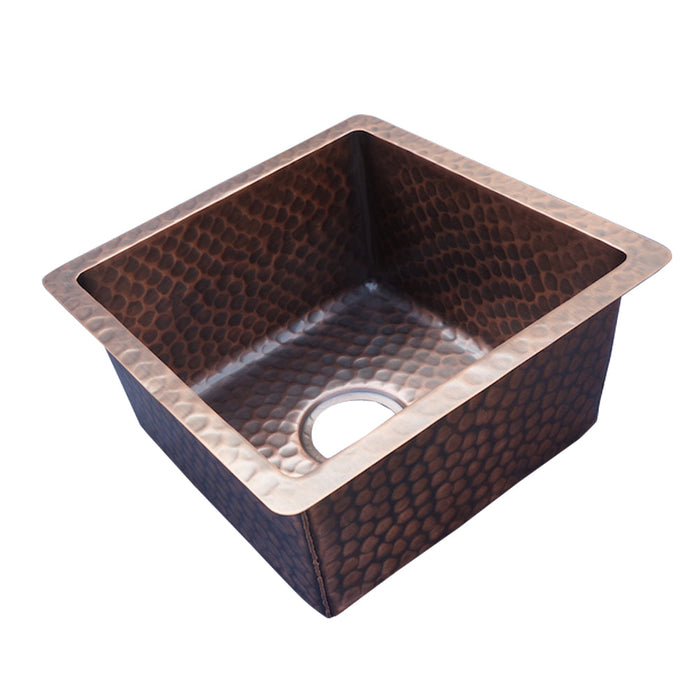 Anna° Custom Copper Bar Sink - Copper Tailor — Rangehoodmaster