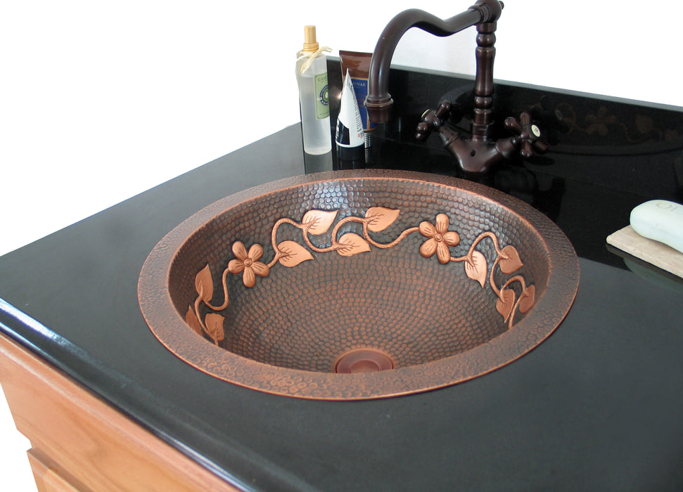 Caroline° Custom Copper Sink For Bathroom Copper Tailor