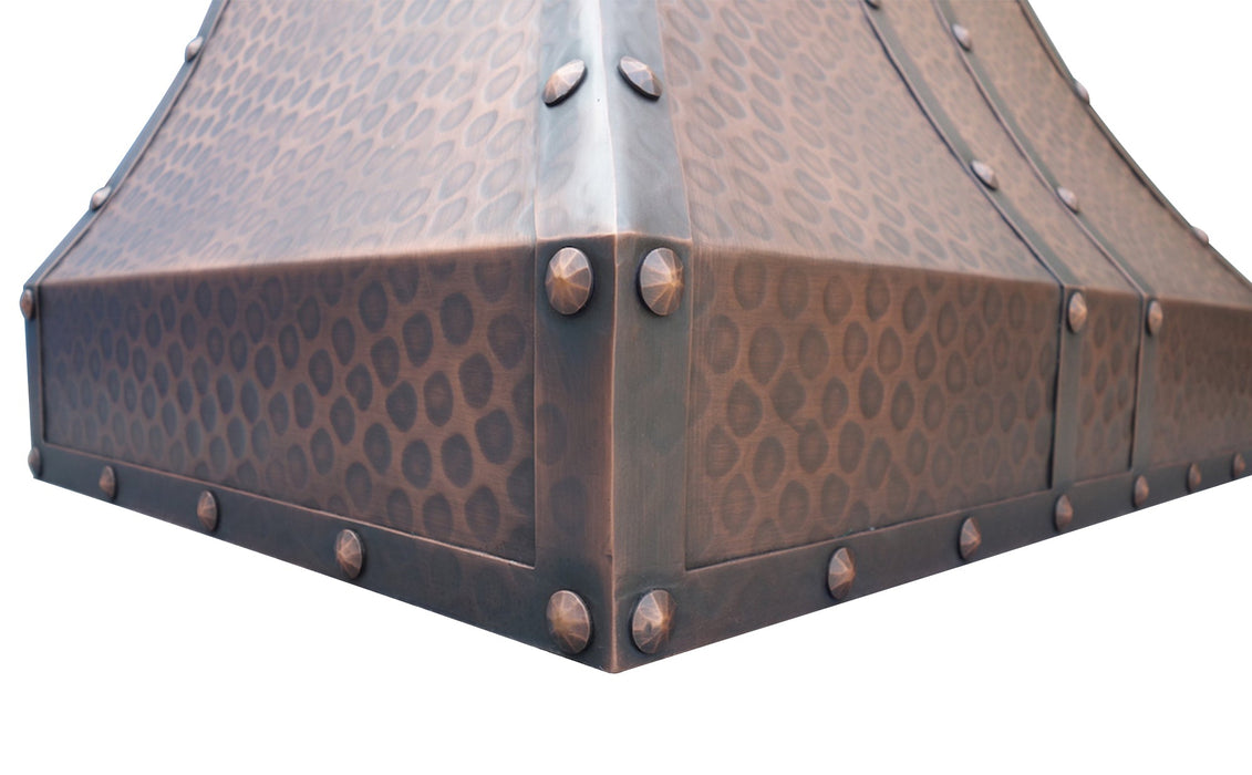CT-VH06TR Custom Copper Hood Copper Tailor