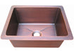 Custom Copper Prep Sink,Rectangular Copper Tailor